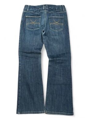 Y2K M&S Embroidered Low Rise Slim Bootcut Jeans
